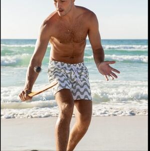 Frescobol carioca swim shorts